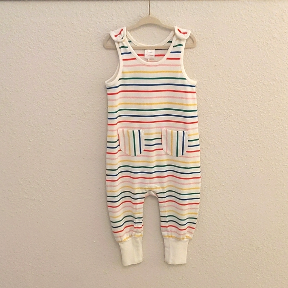 Hanna Andersson Rainbow Overalls